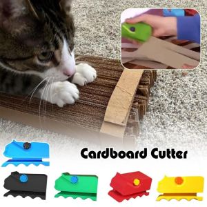 YTRYTWE Plastic Cardboard Cutting Machine Cartoon Cute Card Board Cutter Creative Cat Cat Scratchers Handicraft (Products do not contain blades)