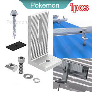 Solar Panel Mounting Accessory for L Foot Mid Clamp End Clamp Aluminum Rail Splice for solar install