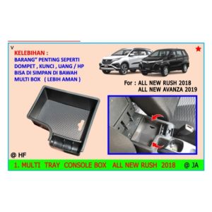 Multi tray console box Toyota Avanza Xenia 2019-2021