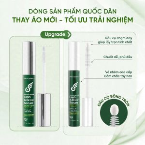 Tinh chất làm dày và dài mi chân mày Daily Effect 5g tinh chất Growth Peptide Lash & Brow Serum