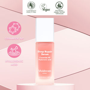 [Muldream] Deep Repair Serum (40ml) / Ceramide NP & Hyaluronic Acid / Minimalist Skincare / Vegan Certified