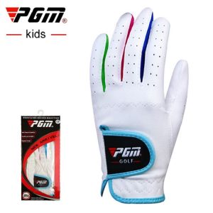 PGM Kids Golf gloves for girls 1 pairs per pack right hand and left hand Extra Value Childrens Golf gloves for Kids Youth Junior Toddler Girls Soft breathable comfortable