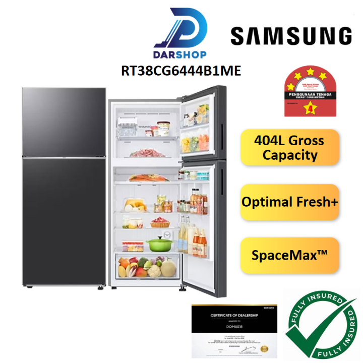 Samsung Refrigerator 2 Door Inverter 404L Fridge Peti Sejuk Peti Ais 2