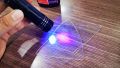 [HCM]Keo UV Cứng Dán Kính Dán Mica Trong Suốt Tặng Kèm Đèn UV. 