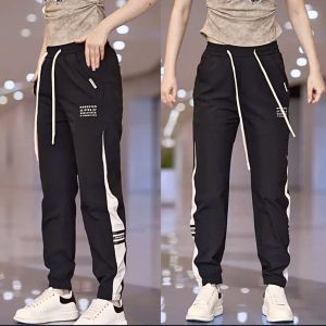 Quần Jogger thể thao nữ chất thun cotton co dãn dày dặn