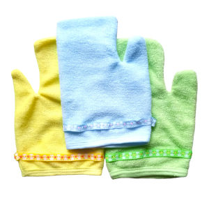 Waslap Bayi Murah Jari dan Kotak Handuk Bayi/Perlengkapan Lap Mandi Bayi newborn-Aurora Store(COD)