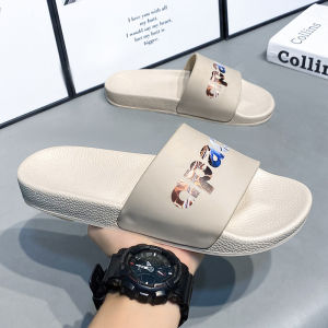 Soft Thick Sole Men Walking Slippers Anti Slip Indoor Bedroom Outdoor Sandals