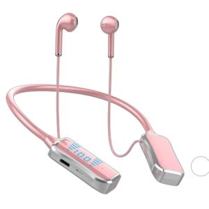Neckband For Earphones Running Business Karaoke Wireless Digital Display 10m Range Ultra-long Headset
