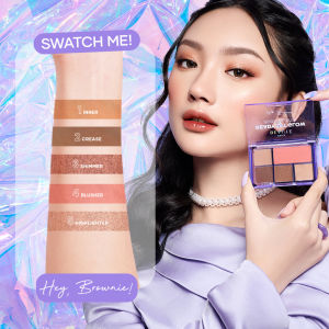 Kaila Beaute Ready Set Go Face Palette 5in1 Eyeshadow Blush Highlighter