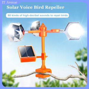 Solar Bird repeller Ultrasonic Animal repellent Reflective Design Outdoor Solar Powered And Waterproof