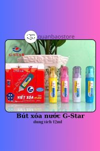 Bút xóa nước Gstar CP-028 dung tích 12ml dùng cho học sinh văn phòng đánh dấu vẽ trên đá v.v....