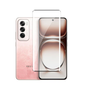 3D Curved Edge Tempered Glass For Oppo Reno 12 5G Screen Protector For Oppo Reno 12 Pro Glass For Oppo Reno12 12Pro Glass Reno12Pro OPPO