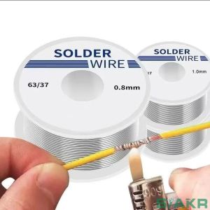 5PCS 50g Welding Solder Wire High Purity Low Fusion Spot Rosin Soldering Wire Roll No-clean Tin BGA Welding Tin solder wire Rosin Core Solder Wire 63/37 Flux Reel Welding line Soldering Wire Roll No-clean Welding Solder Wire 50g 200g Soldering Tin Wire 0.