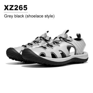 PGM Golf Men Shoes รองเท้าแตะฤดูร้อนรองเท้ากันลื่นรองเท้าซุปเปอร์ระบายอากาศสตั๊ดลูกไม้ขึ้น XZ265