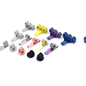 3 cái đựng bút bằng kim loại với kẹp túi cho y tá bác sĩ ba lỗ hộp đựng bút chì với điều chỉnh mùa xuân Nhẫn