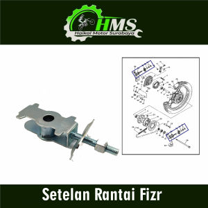 Setelan Rantai Fizr "A" (Harga Per 1 PCS) - Stelan Rante Anting Chain Adjuster Arm Arem + Plat