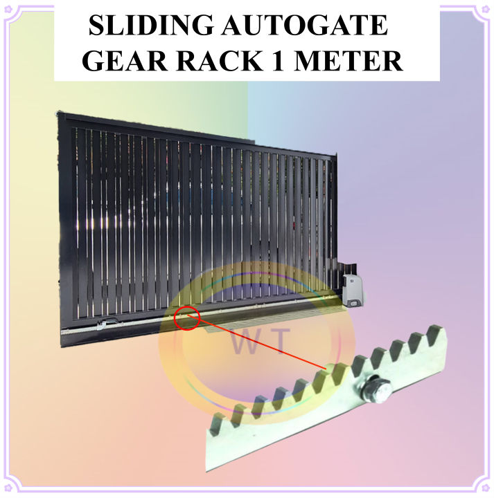 Auto Gate Racks Sliding Autogate Gear Rack 1Meter length | Lazada