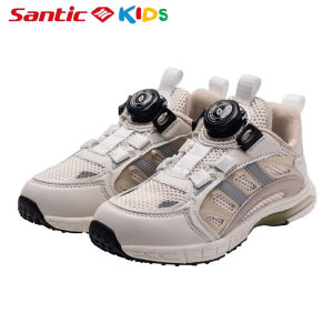Santic Kids Cycling Shoes Boy Girl Breathable Non-slip Shockproof Training Sports Balance Bike Sneakers