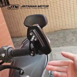 JTN Bar End Mirror For CFMOTO 450NK 2024~2026+ Motorcycle Left Right Side Rotation Handlebar Mirror Kit