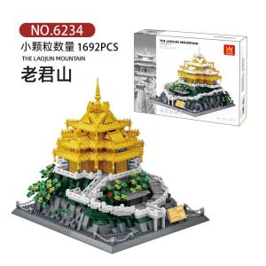 Mô hình kiến trúc cổ điển thế giới – Đồ chơi gạch nhỏ tương thích – Mô phỏng di tích văn hóa