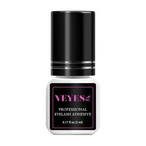 VEYES INC Keo Nối Mi - Keo Nối Mi Chuyên Nghiệp Siêu Dính 5ml    Thời gian khô 1 giây    Thời gian giữ lại - 8 tuần    Keo đen dùng cho nối mi bán vĩnh viễn chuyên dụng cho salon và kỹ thuật viên nối mi