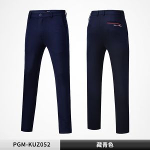 PGM Mens Golf Pants Spring Summer Breathable Quick-drying Waterproof Male Elastic Stretch Sports Trousers Outdoor Golf Sweatpants KUZ052