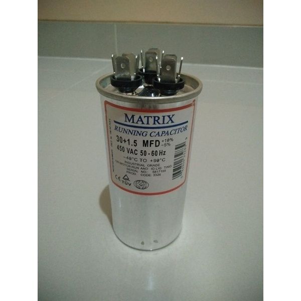 Capacitor AC LG 1pk Matrix 30+1,5 mfd | Lazada Indonesia