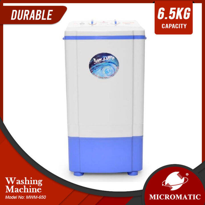 micromatic washing machine 6.5 kg price