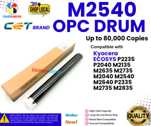 Drum Unit for Use and Compatible with Kyocera Ecosys M2540 M2640