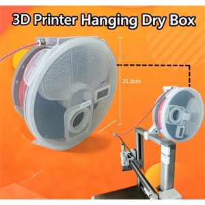 Filament Dry [for Bambu Lab filament] Rubber Sealed with hygrometer Keep Your Filament Dry