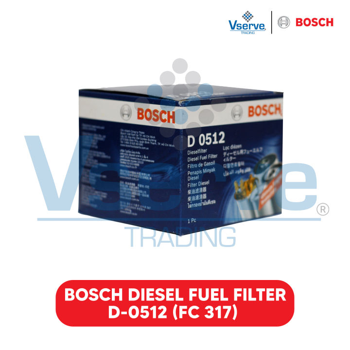 BOSCH DIESEL FUEL FILTER D0512 (FC 317) Lazada PH