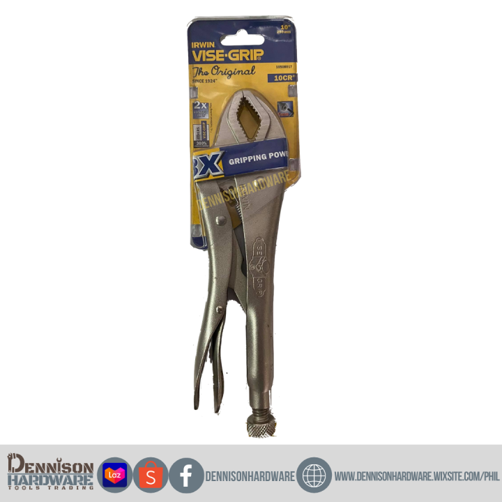 IRWIN 10CR 10" CURVED JAW LOCKING PLIER Lazada PH