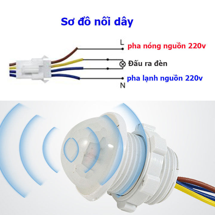 công tắc cảm ứng chuyển động hồng ngoại BT1