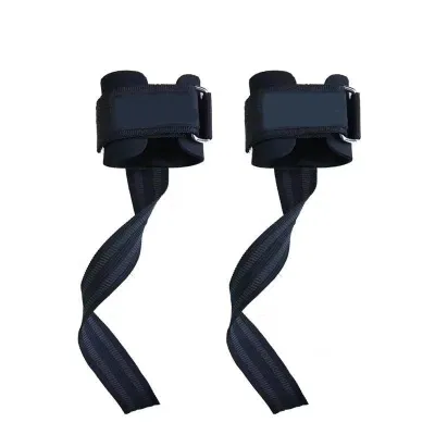 2pcs Weight Lifting Strap Anti Slip Power Hand Strap Gym Sarung Tangan Angkat Beban Fitness
