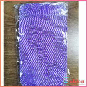 Golden  ถุงน่องตาข่าย เอวสูง ประดับพลอยเทียม แวววาว เซ็กซี่ สําหรับผู้หญิง งานปาร์ตี้ คลับ Rhinestone Mesh Stockings