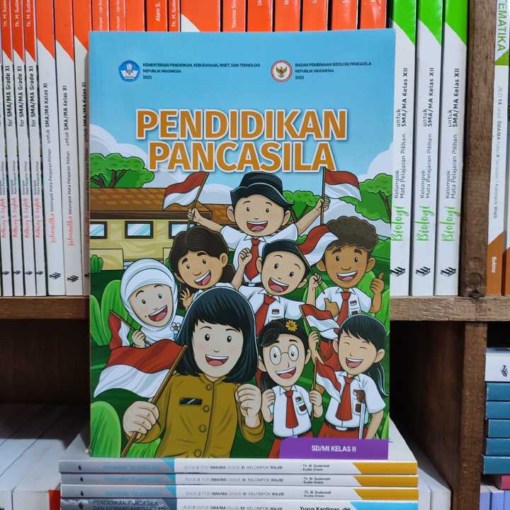 Buku Pendidikan Pancasila Kelas 2 Sd Kurikulum Merdeka Diknas Lazada