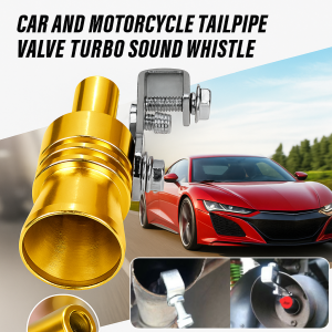 Universal Turbo Sound Whistle Exhaust Pipe Car And Motorcycle Tailpipe Sounder Whistle Car Modified 排气管涡轮仿声发声器