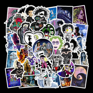 50pcs TIM BURTON movie Vinyl Decal graffiti STICKERS bomb for laptop fridge luggage & etc.