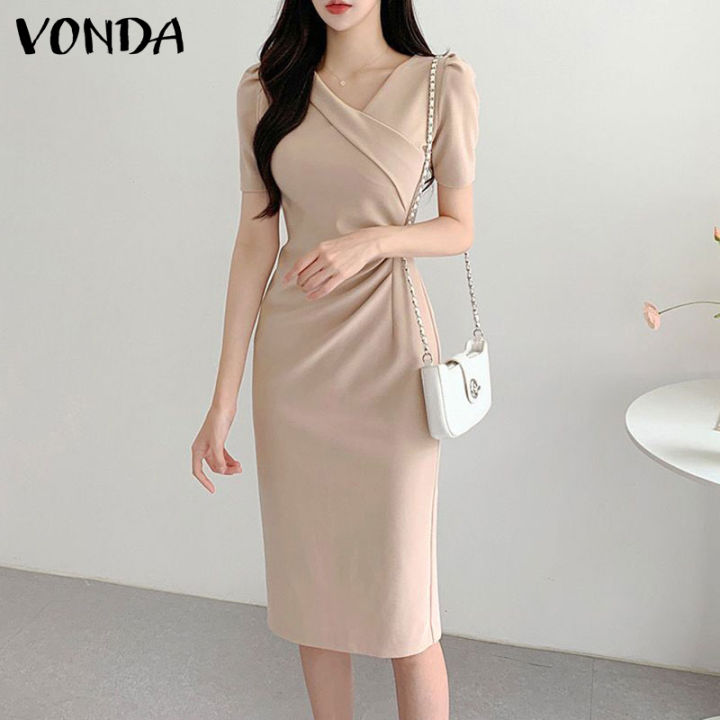 Holiday Style Dress Women Casual V-neck Embroidery Girdle Dress