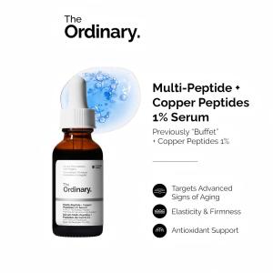 The Ordinary Multi-Peptide + Copper Peptides 1% Serum - 30 mL | Targets Multiple Signs Of Aging
