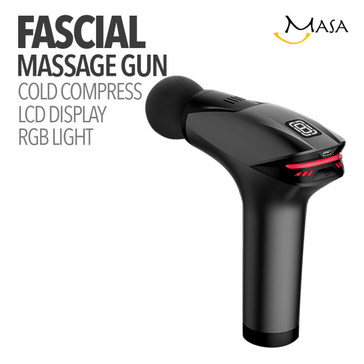 Muscle Massage Guns With Cold Compress 1800mAH Battery Fascial Massager