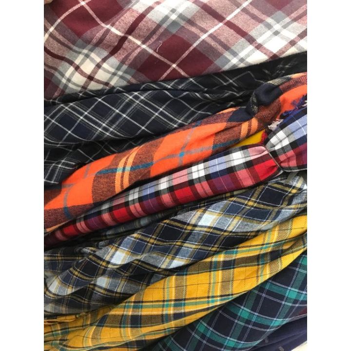 Kain Flanel Motif Kotak Warna Meteran | Lazada Indonesia