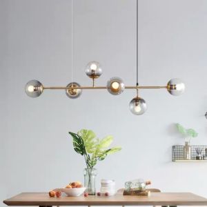 Modern Minimalist Iron 4-Head 6-Head Ceiling Lamp New Living Room Restaurant Bar Lamp Lighting hanging modern chandelier for ceiling lamp living room lights for ceiling led light bedroom chandelier for dining table pendant light