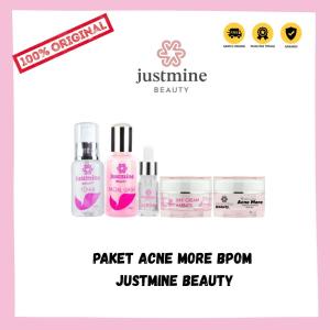 PAKET ACNE MORE BPOM NEW justmine beauty skincare