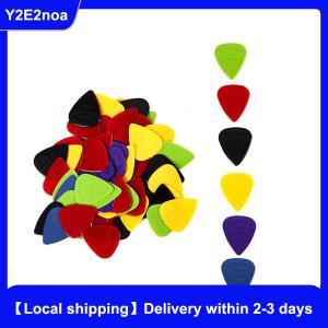 【Local shipping】 10 pieces Alice Guitar Pick Non-slip Black White Nylon Mediator for Acoustic Electric Guitarra Ukulele Accessories