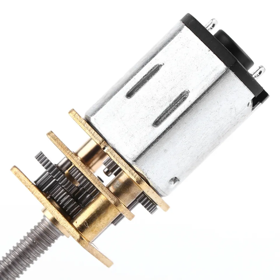DC 6V Gear Motor With Long M3*55MM Screw Thread Output Shaft For Intelligent Robot Model Airplane Reduction Motor6v60rpm - View #7