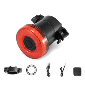 Rechargeable 5 Lighting Modes Safety Warning Taillight LED Bicycles Tail Lamp Watertight Tail Light Bicycles Rear Light