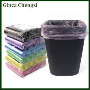 Ginca 5 cuộn 1 gói 100 cái hộ gia đình dùng một lần Thùng rác Pouch nhà bếp lưu trữ túi rác làm sạch chất thải Túi túi nhựa