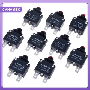 【CANAMEK】 Circuit Breaker Overload Protector Switch Fuse 3A 4A 5A 6A 8A 10A 15A 20A 30A