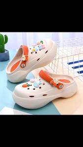 [Free Shipping] WomenS Clogs 2025 Summer New Style Cute And Versatile Thick-Soled Non-Slip For Outdoor Casual Wear And Beach Use